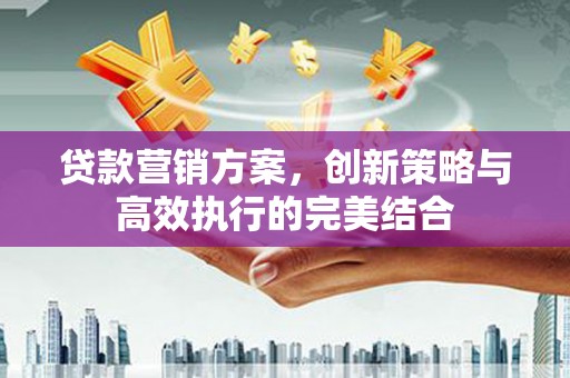 暖暖贷款营销方案，创新策略与高效执行的完美结合