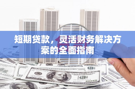 顺河短期贷款，灵活财务解决方案的全面指南