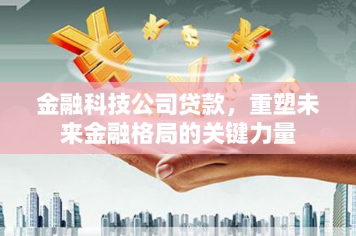 龙岗金融科技公司贷款，重塑未来金融格局的关键力量