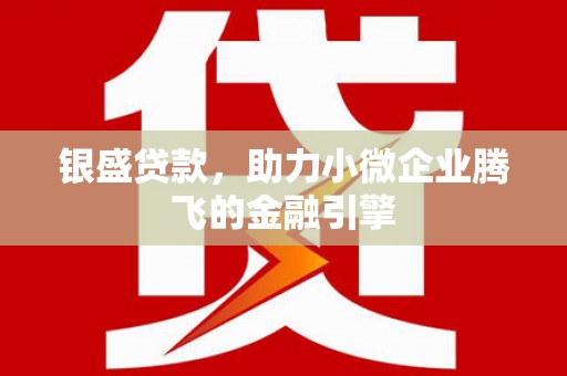 闻喜银盛贷款，助力小微企业腾飞的金融引擎