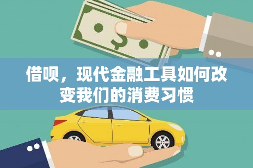 六枝借呗，现代金融工具如何改变我们的消费习惯