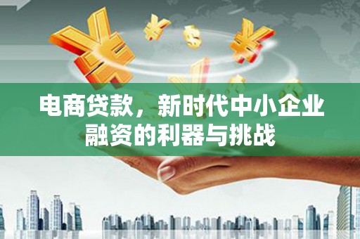 郁南电商贷款，新时代中小企业融资的利器与挑战