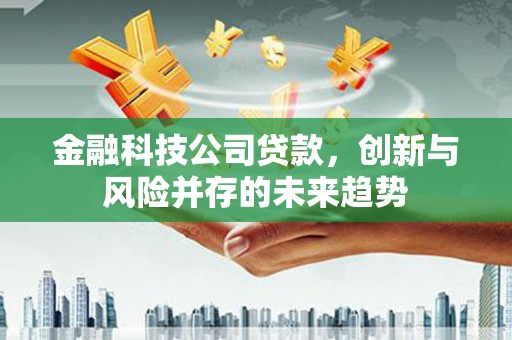 江华金融科技公司贷款，创新与风险并存的未来趋势