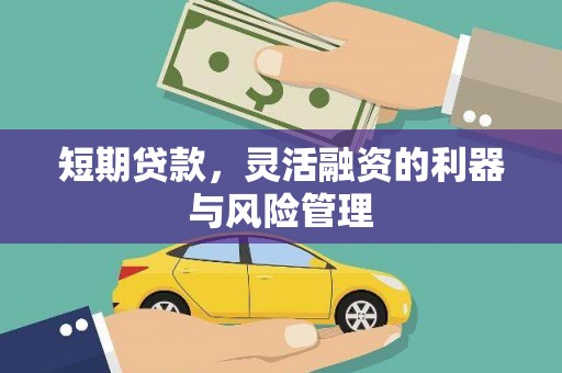 秦州短期贷款，灵活融资的利器与风险管理