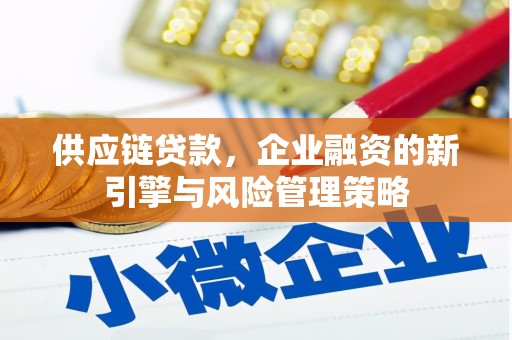 铁力供应链贷款，企业融资的新引擎与风险管理策略
