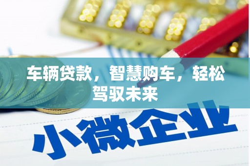 西盟车辆贷款，智慧购车，轻松驾驭未来