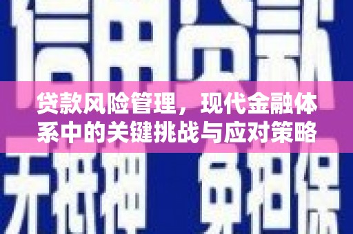 蚌埠贷款风险管理，现代金融体系中的关键挑战与应对策略