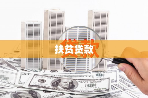泊头扶贫贷款